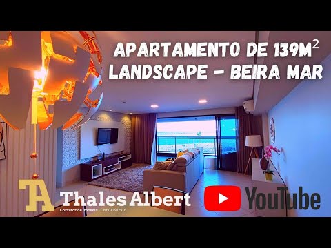 Apartamento Magnífico a venda no LANDSCAPE [Beira mar de Fortaleza]