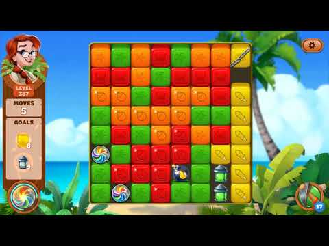 Lost Island: Blast Adventure - Level 387 (No Boosters) HD