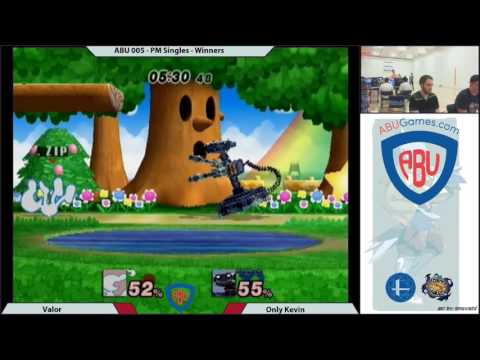 ABU Monthly 5: Project M Winner's Semi- Valor (G&W, Ice Climbers) Vs. Only Kevin (R.O.B., Ganondorf)