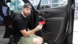 Door Panel Removal: 2018 - 2023 Chevy Traverse ( Front & Rear )