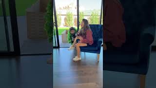 Woman gets scared my bush #Shorts