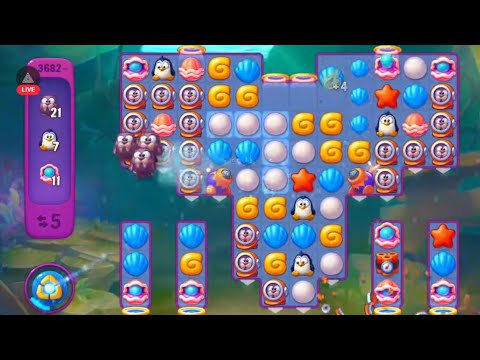 Fishdom lvl 3676-3682 Booster or not?💥🐠🔥Gameplay #339👑🎮