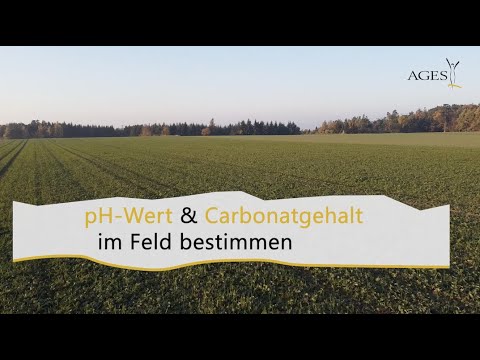 pH-Wert und Carbonatgehalt am Feld messen