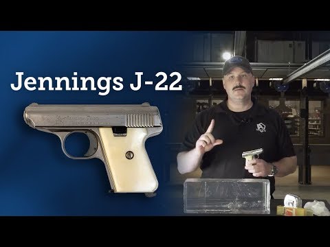 Clear Impact Gun: Jennings J-22 With 22 Long Rifle Ammunition