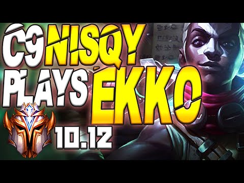 C9 Nisqy Plays Ekko vs Syndra Mid Lane - 10.12
