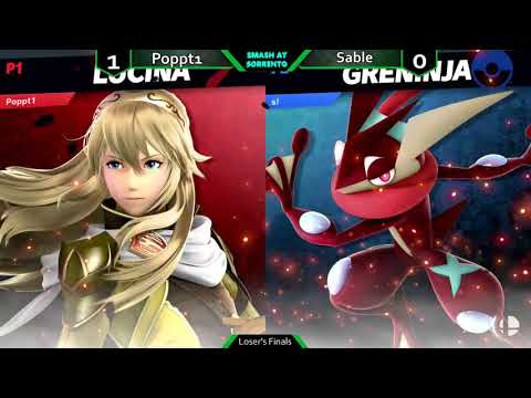 Smash at Sorrento #3 - Sable (Link, Greninja) vs Poppt1 (Lucina) - Top 8 Grand Finals