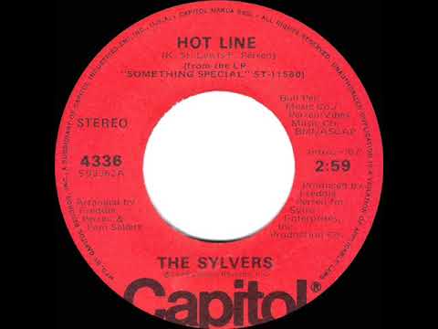 1977 HITS ARCHIVE: Hot Line - Sylvers (a #2 record--stereo 45 single version)