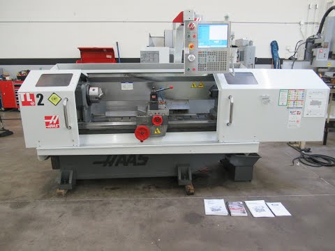Haas TL-2 CNC Tool Room Lathe with 3500 RPM A2-6 Spindle, 8" 3-Jaw Chuck, 3" Bar Capacity & More