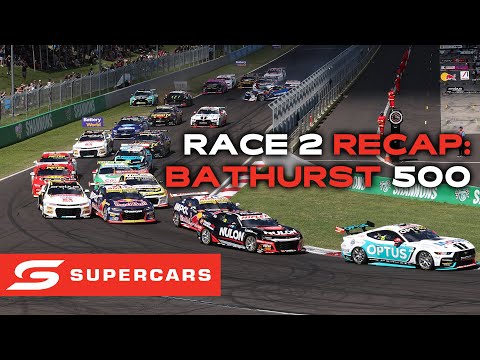 SUPERCARS 2024 Thrifty Bathurst 500 Race2 ハイライト動画①