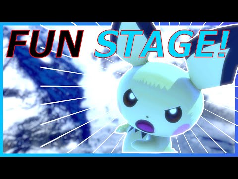 PICHU IS OP ON THIS STAGE! (Ice Stage Map) ft. Spickles
