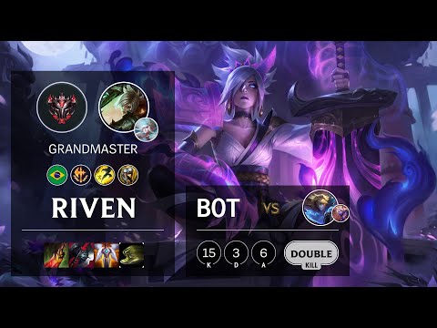 Riven Bot vs Ezreal - BR Grandmaster Patch 10.18