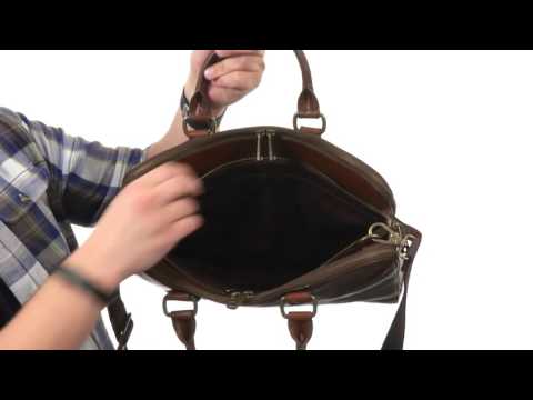 Fossil Dillon Large Double Zip Work Bag  SKU:8553369