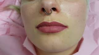 Lips Full Colour Cosmetic Tattoo Permanent Makeup by El Truchan @ Perfect Definition