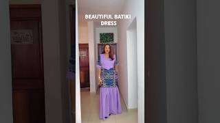 BEAUTIFUL AFRICAN BATIKI DRESS STYLE #zamakalefashion #latestafricaprint #africanclothing #africa