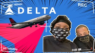 TRAVEL VLOG | come fly with us | Flying Delta airlines | flying durning pandemic |