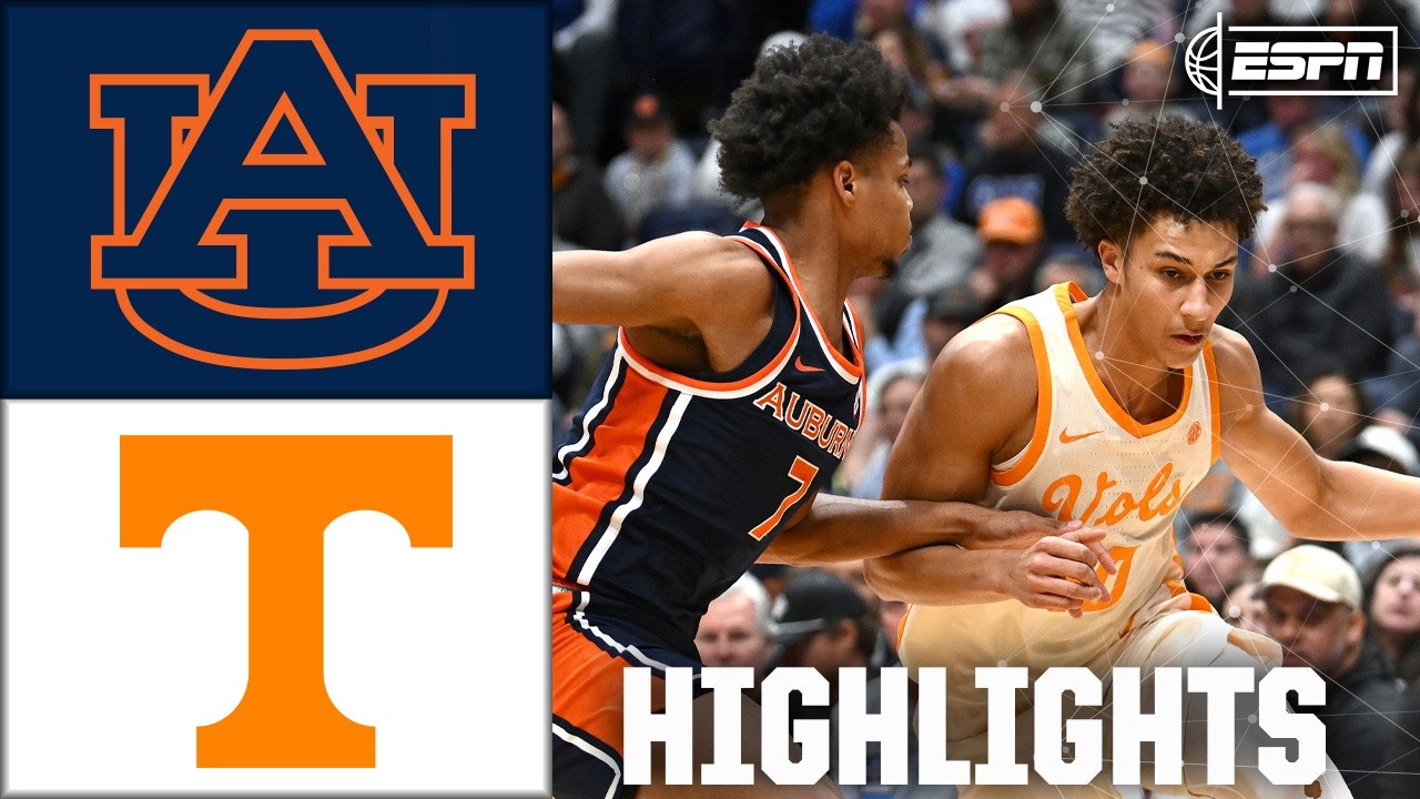 SEC Tournament: Auburn Tigers vs. Tennessee Volunteers | Full Game Highlights | ESPN CBB