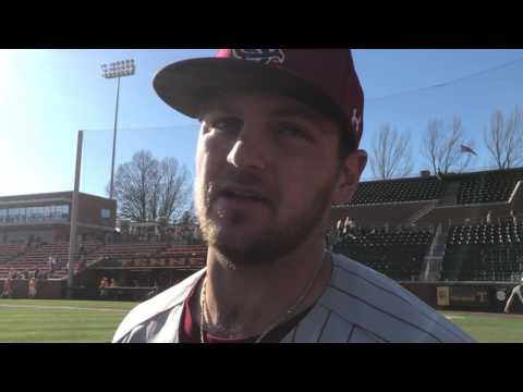 Wil Crowe after the Gamecocks' 6-4 win over Tennessee