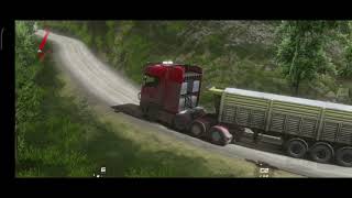 Mountain road Of Quarry: Truckers of Europe 3, Mobile Game Play ⏯️
