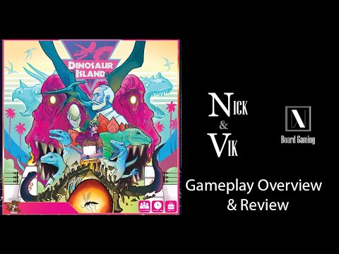 Dinosaur Island with Totally Liquid Expansion Gameplay Overview & Review