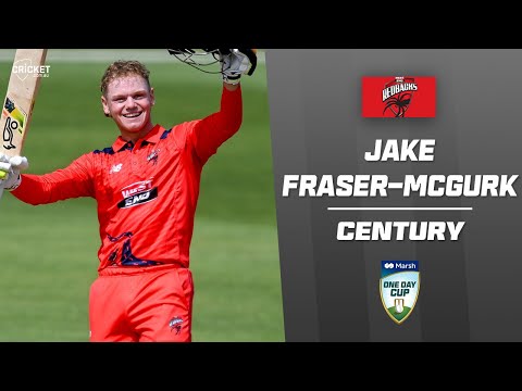 Every ball: Fraser-McGurk smashes fastest ever one-day century | Marsh One-Day Cup 2023-24