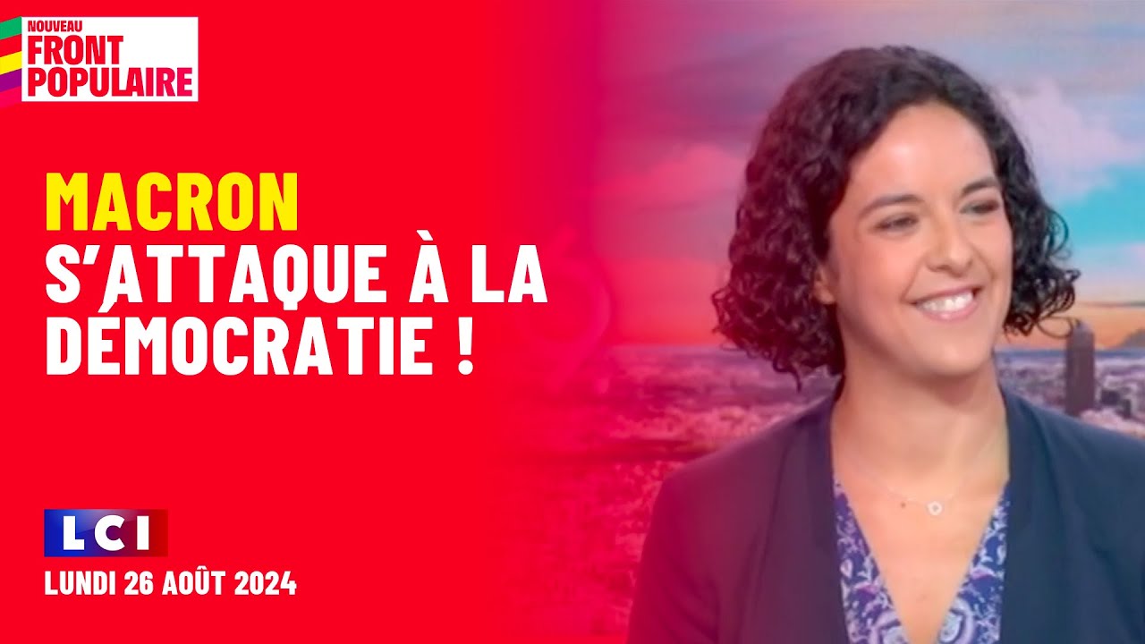MACRON S'ATTAQUE À LA DÉMOCRATIE !