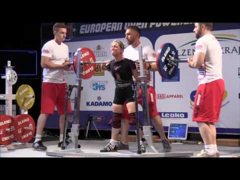 Women, 47, 52 & 57 kg - European Open Powerlifting Championships 2016