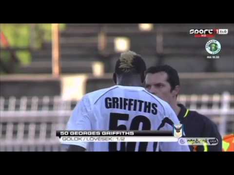 George Griffiths gólja a DVTK-Lombard Pápa mérkőzésen