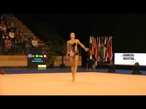 Berlin Masters 2015: Mehrkampf Reifen - Kseniya Moustafaeva (FRA)