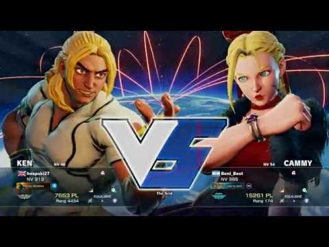 heapskie27 ( Ken ) VS Beni_Best ( Cammy ) HD 1080p 60fps - Street Fighter 5