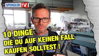 10 Dinge die Du auf keinen Fall kaufen solltest