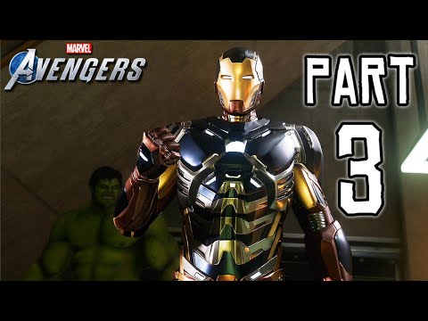 Marvel's AVENGERS Walkthrough PART 3 (PS4 Pro) Gameplay Beta @ 1440p (60ᶠᵖˢ) ✔