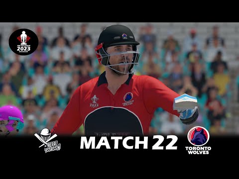 Aerial Assassins v Toronto Wolves - Match 22 | PGE T20 League 2023 | Eden Park (Auckland)