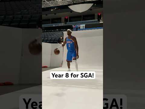Your MVP, NBA Champion & Finals MVP… SGA is ready for season 8!