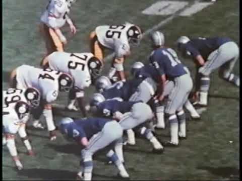 1969 Lions at Steelers week 1