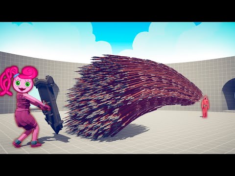 MOMMY LONG LEGS MIRROR SHIELD vs EVERY GOD - TABS | Totally Accurate Battle Simulator