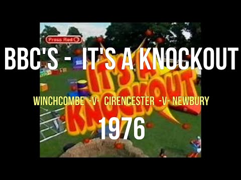 Rare behind the scenes "It's A Knockout" at Sudeley Castle 1976 Winchcombe v Cirencester v Newbury
