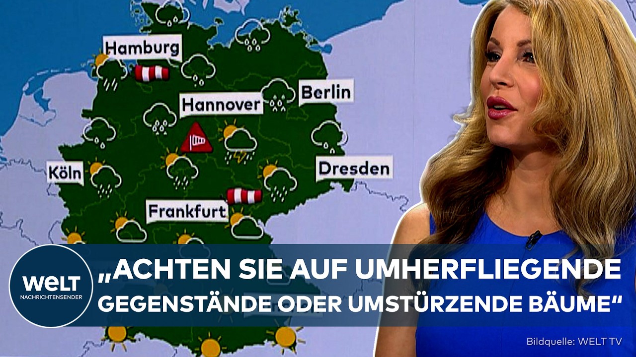 WETTER: Sturm, Dauerregen und 32 Grad! Deutschland erlebt heute extreme Wetter-Kontraste