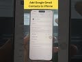 How To Add Google Gmail Contacts To IPhone Contacts In Gmail On IPhone Tech Trek