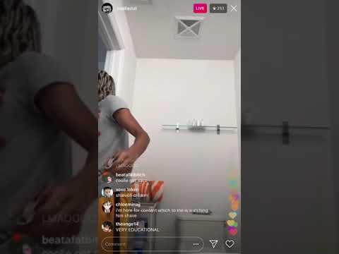 Cooliecut's Instagram live Shaving Cream
