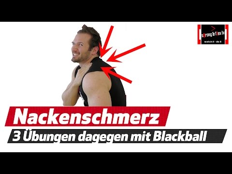 Nackenverspannungen lösen - Mit Blackroll Duoball und Ball