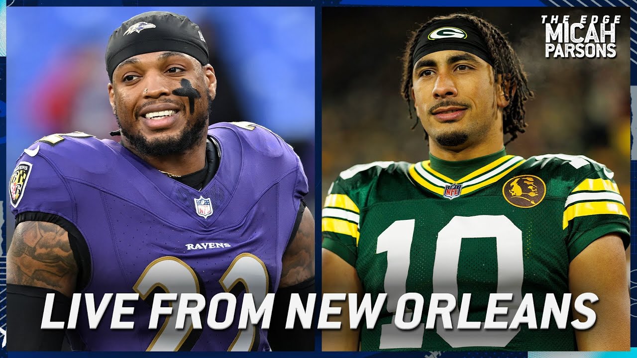 ⭐️ MICAH PARSONS INTERVIEWS NFL STARS | LIVE FROM NEW ORLEANS