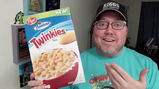 Twinkies for Breakfast?! Hostess Twinkies Cereal Review