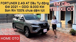Fortuner 2.4G 2021 Sơn rin 100% ~ Máy dầu số tự động Xe gia đình cọp 1