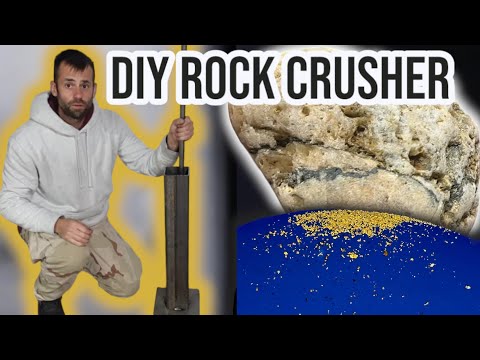 DIY Rock Crusher for GOLD!