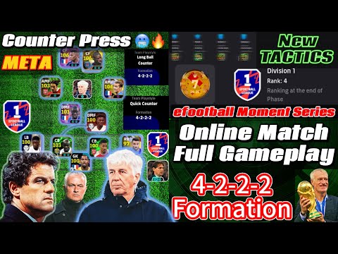 OP 4222 Taktiken, die Sie unbedingt ausprobieren MÜSSEN🤯⚡️Teamaufbau + Anleitung✨ eFootball Onlin...