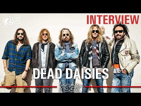 THE DEAD DAISIES - interview @Linea Rock 2016 by Barbara Caserta