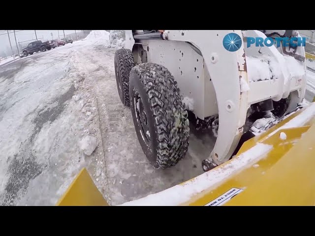 Skid Steers and Plowing Snow