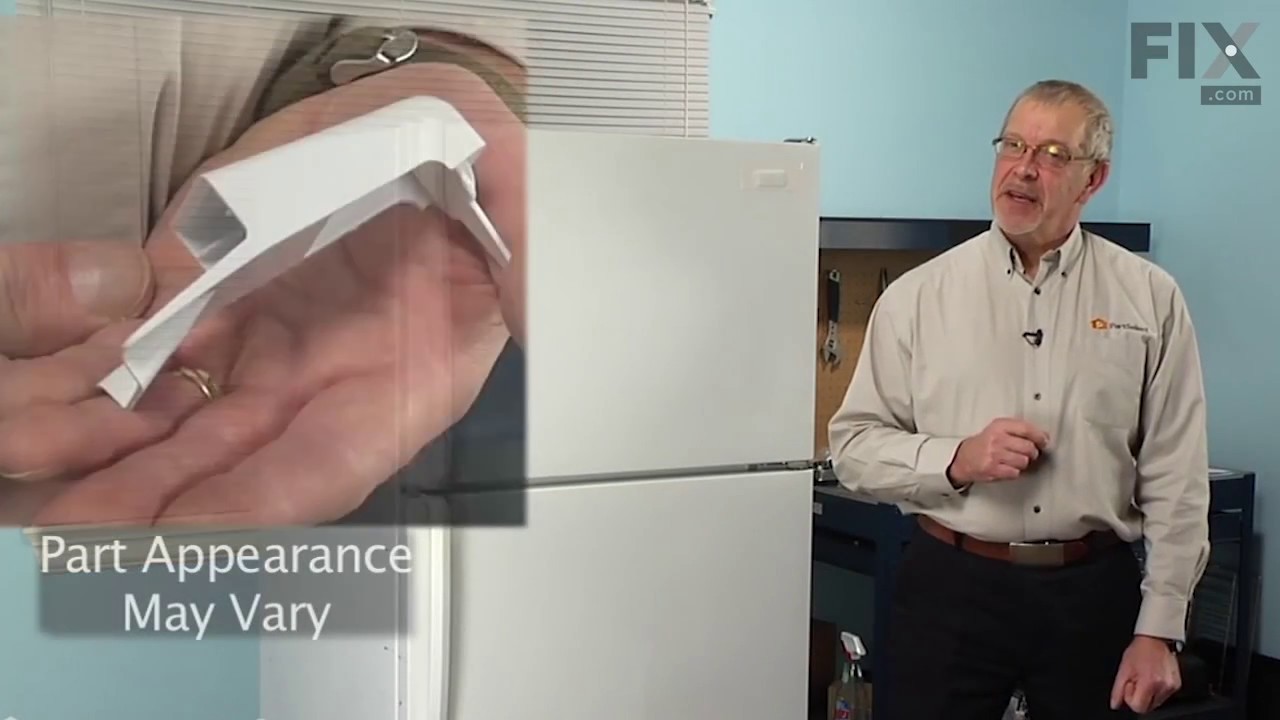 Replacing your Door Shelf Retainer Bar End Cap Replacing your Door Shelf Retainer Bar End Cap