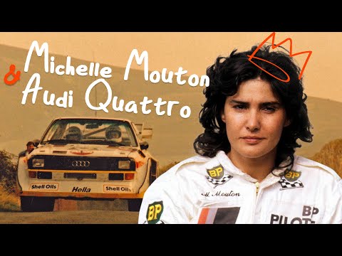 French Beauty and the German Monster (Michel Mouton and Audi Quattro)