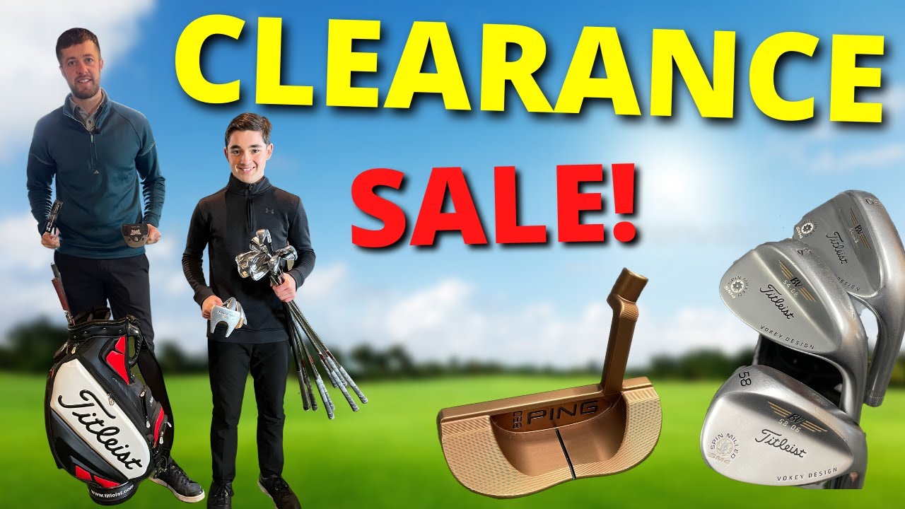 Watch video PRO SHOP CLEARANCE SALE UK - DECEMBER 2021 Now PRO SHOP CLEARANCE SALE UK - DECEMBER 2021